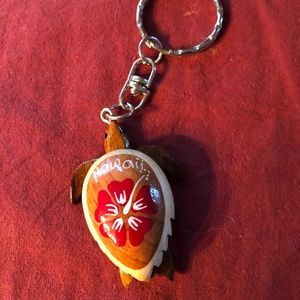 Hawaii turtle keychain
